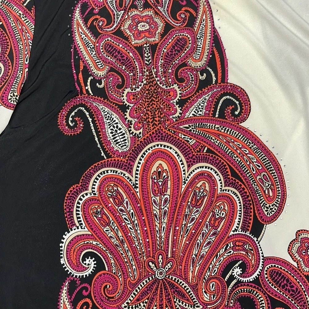 JM Collection Blouse - Picture 3 of 5